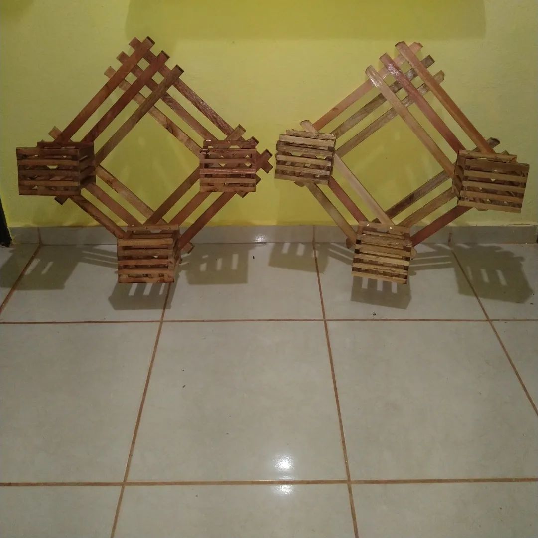 painel 1 com 5 cachepô