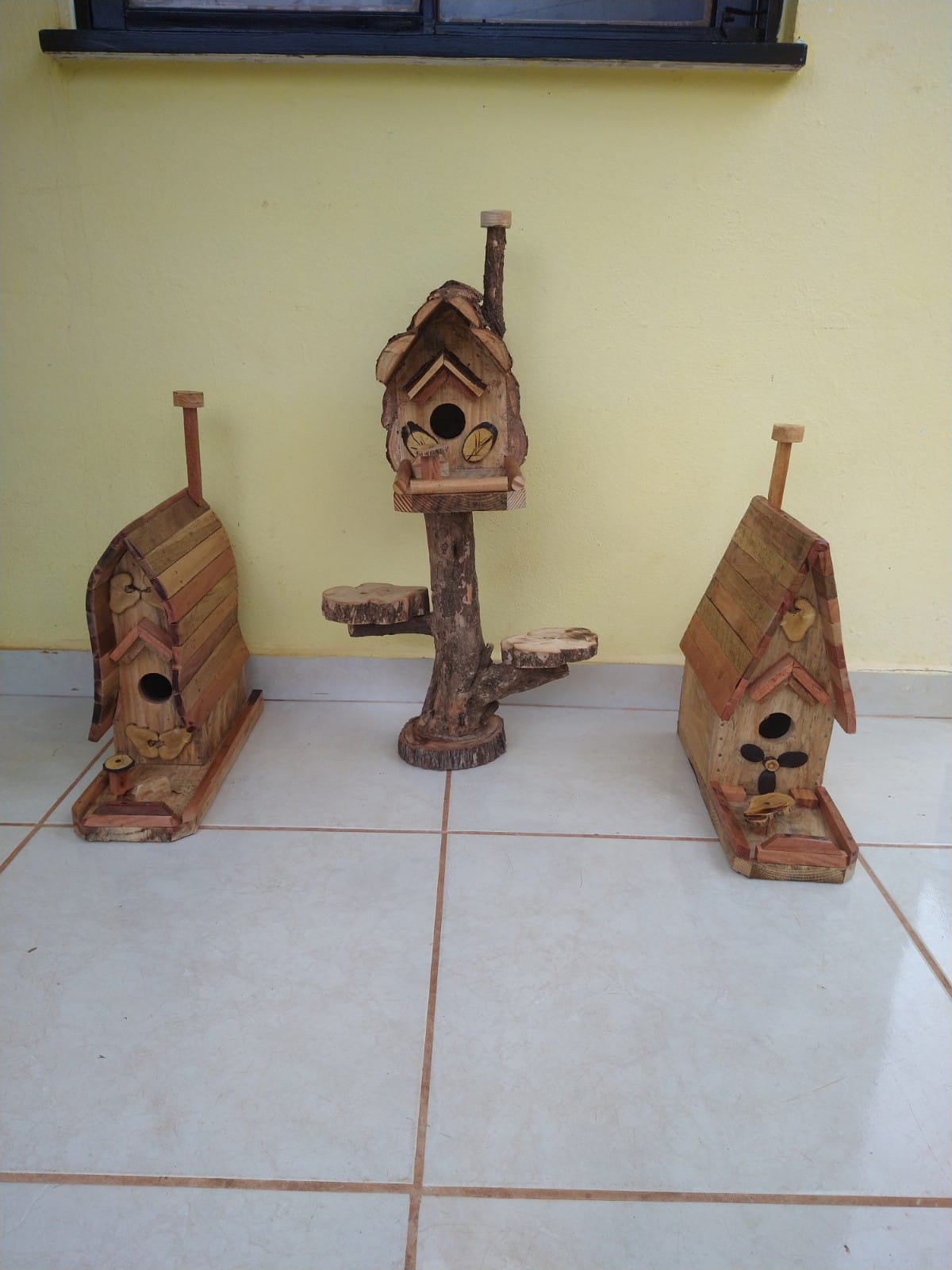 3 casa para pássaros